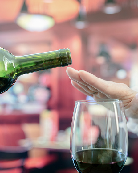 Cutting down your alcohol intake 