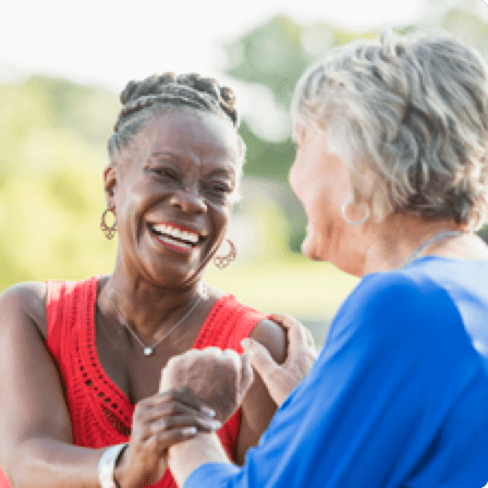 Caregiver stories card