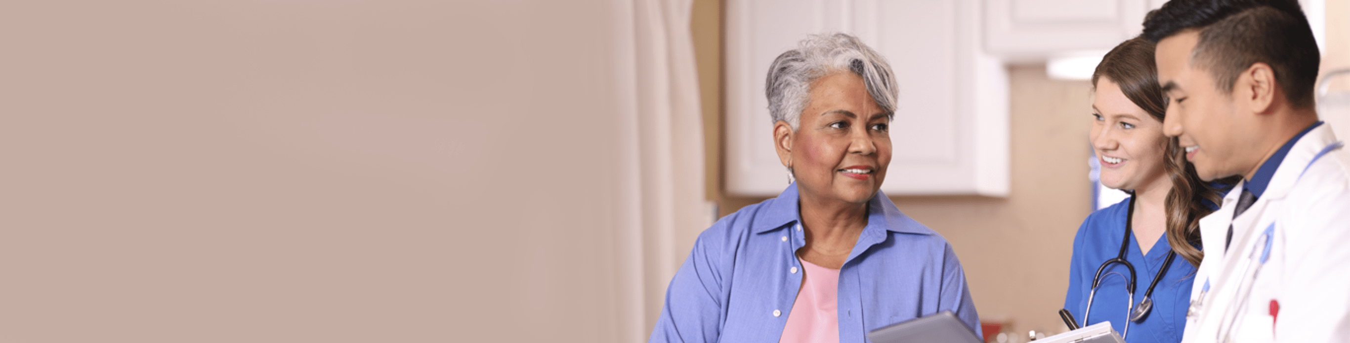 Interviews with healthcare professionals banner